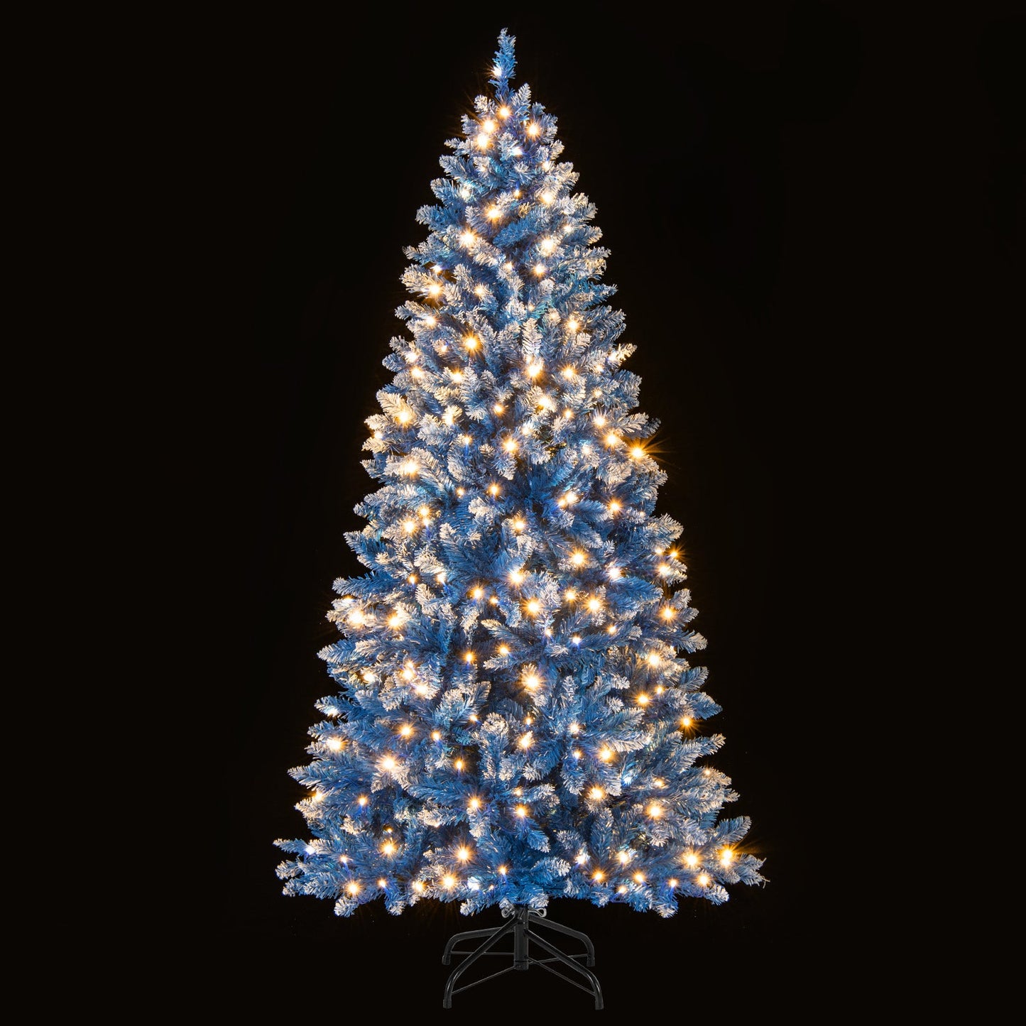 6/7/8/9 FT Artificial Christmas Tree with 767 Snowy Branch Tips