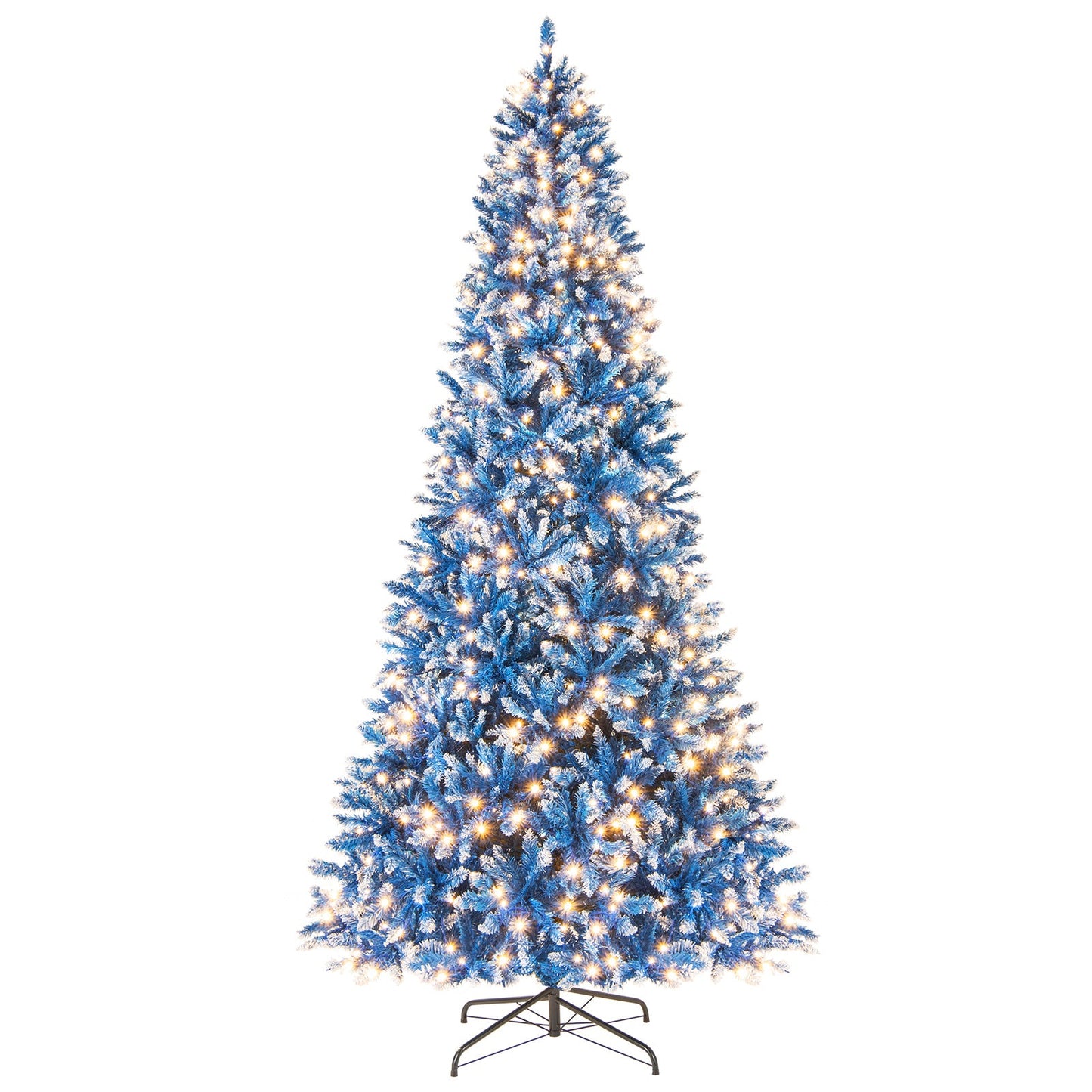 6/7/8/9 FT Artificial Christmas Tree with 767 Snowy Branch Tips