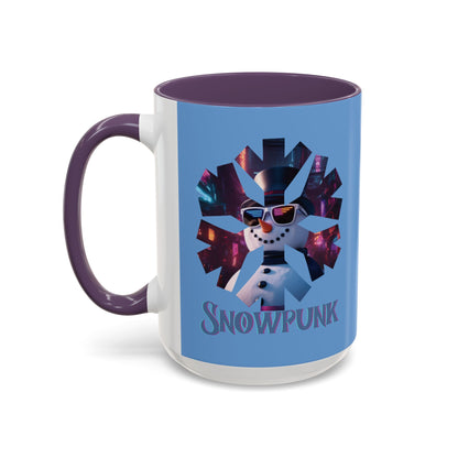 Snowpunk Accent Mug by cypherpunkgear.com