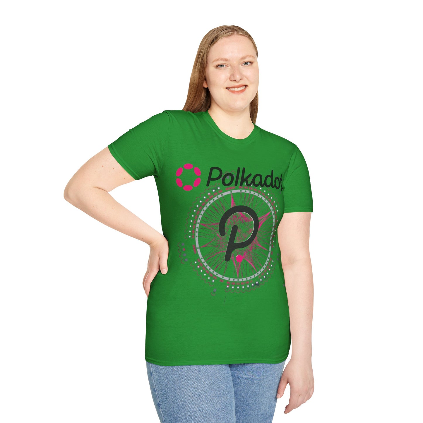 Polkadot (DOT) Light colors Unisex T-Shirt by cypherpunkgear.com