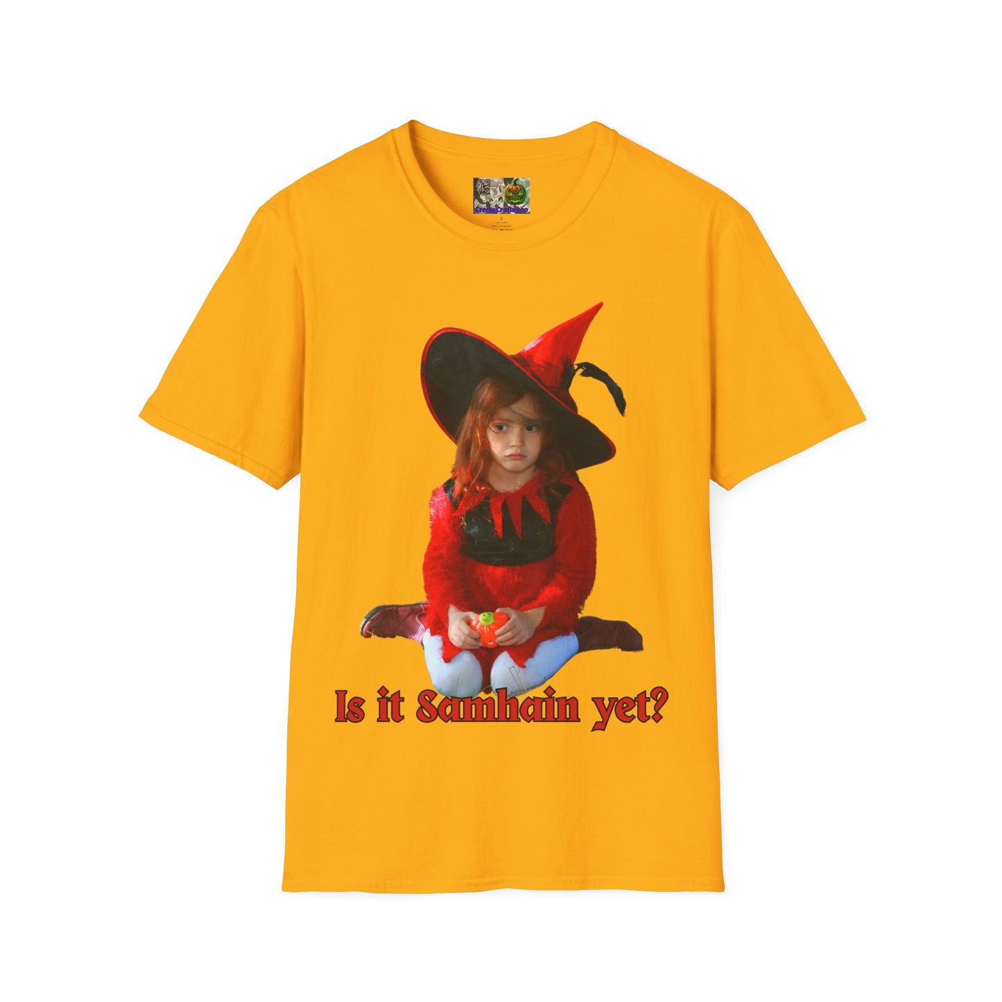 Is it Samhain yet? LTcolors Unisex T-Shirt by CreepyCrafts.boo