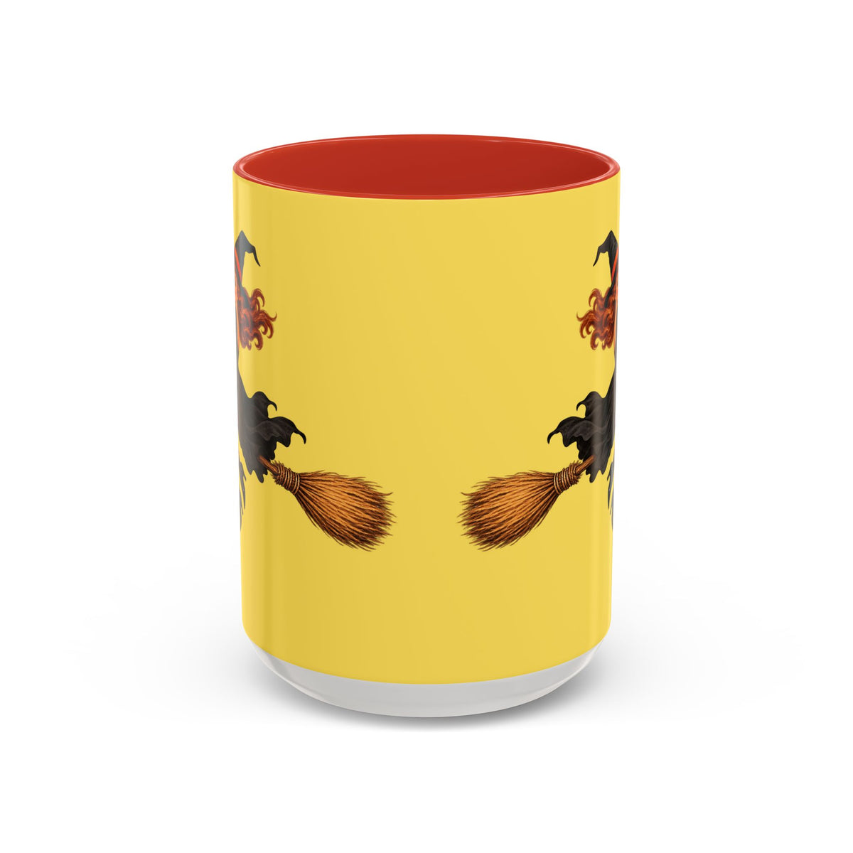 Hazel Hex Yellow Accent Mug by CreepyCrafts.boo