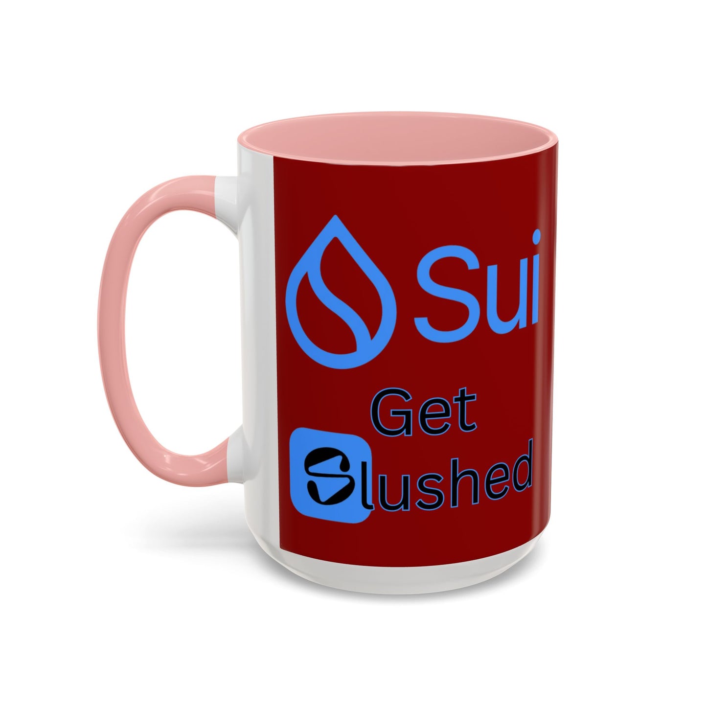 Sui: Get Slushed Red Accent Mug by cypherpunkgear.com