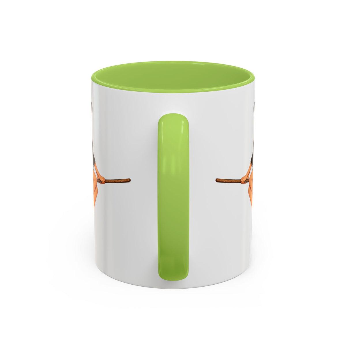 Hazel Hex White Accent Mug by CreepyCrafts.boo