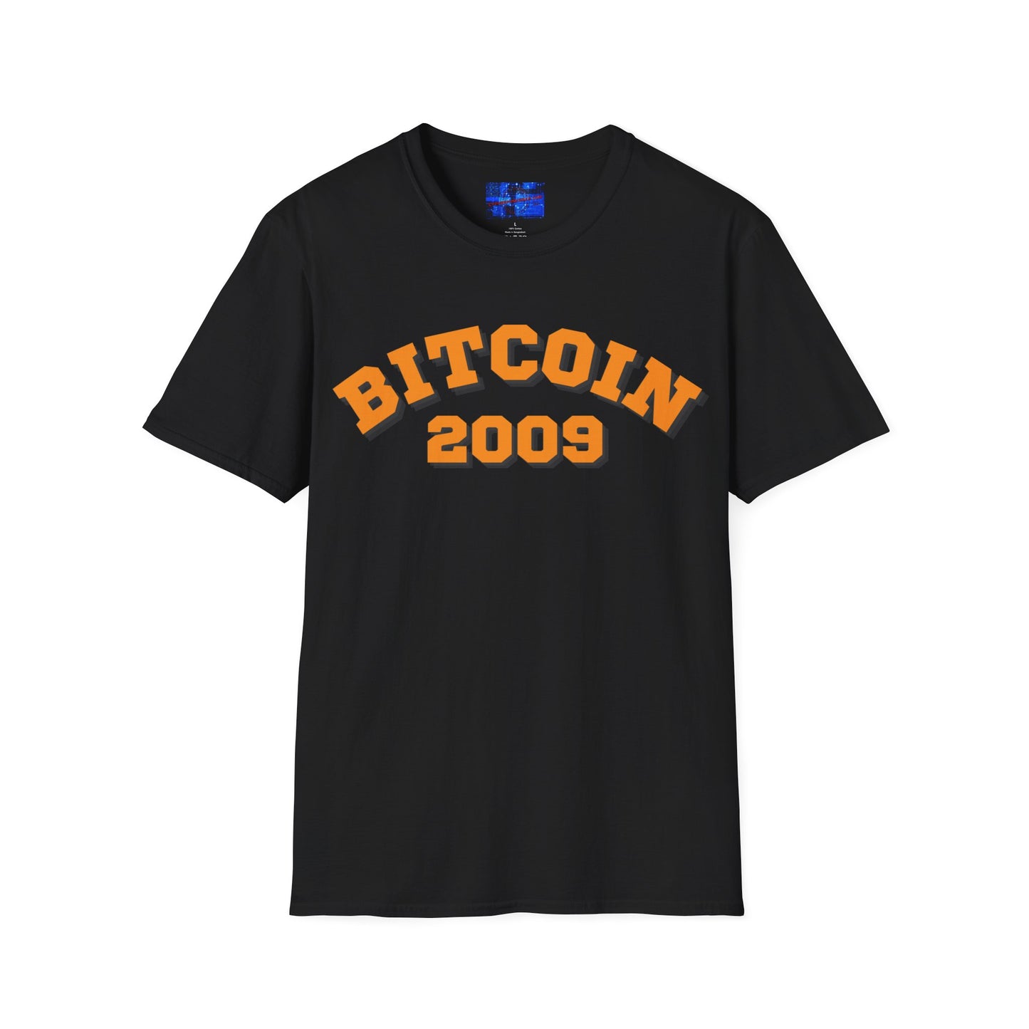 Bitcoin 2009 Dark colors Unisex T-Shirt by cypherpunkgear.com