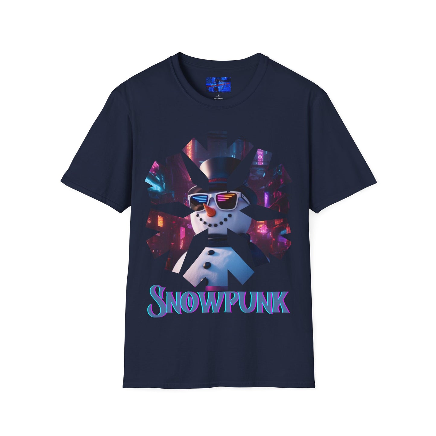 Snowpunk Dark colors Unisex T-Shirt by cypherpunkgear.com