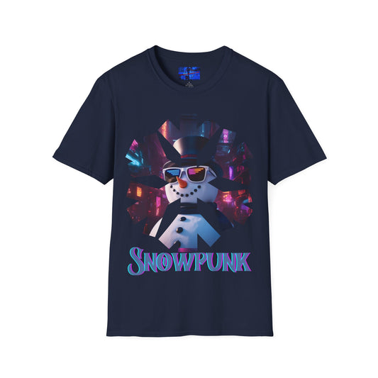 Snowpunk Dark colors Unisex T-Shirt by cypherpunkgear.com