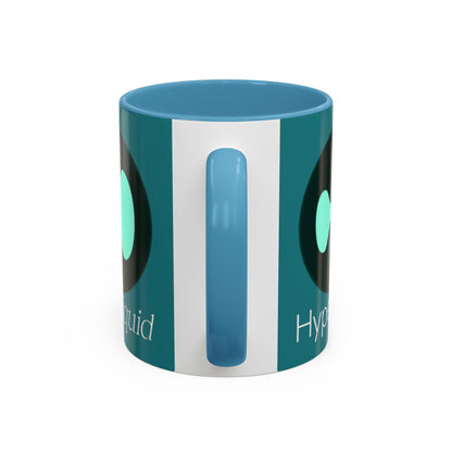 Hyperliquid White font Hyperliquid Accent Mug by cypherpunkgear.com
