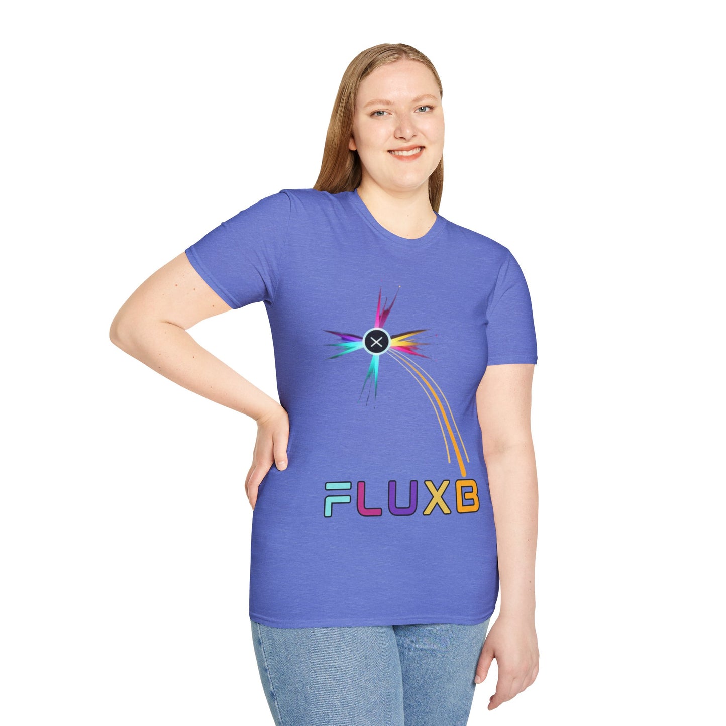 FluxBeam (FLUXB) Light colors Unisex T-Shirt by cypherpunkgear.com
