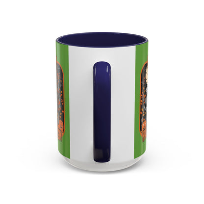 Spooktacular Skeletons of Halloween Accent Mug by CreepyCrafts.boo