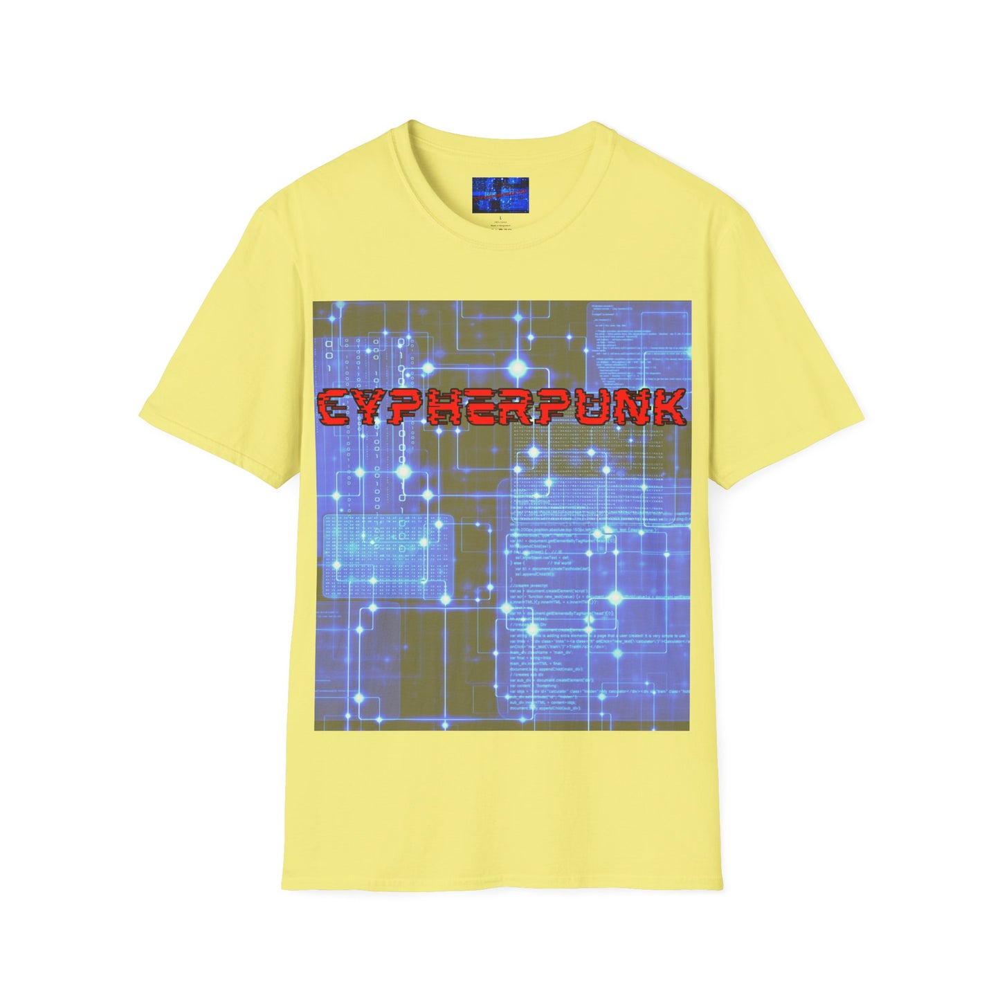 Cypherpunk Light colors Unisex T-Shirt by cypherpunkgear.com