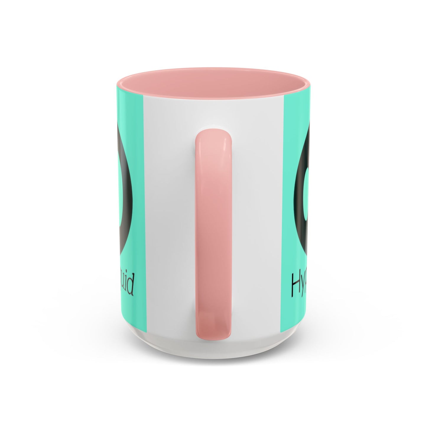 Hyperliquid Black font Light Hyperliquid Accent Mug by cypherpunkgear.com