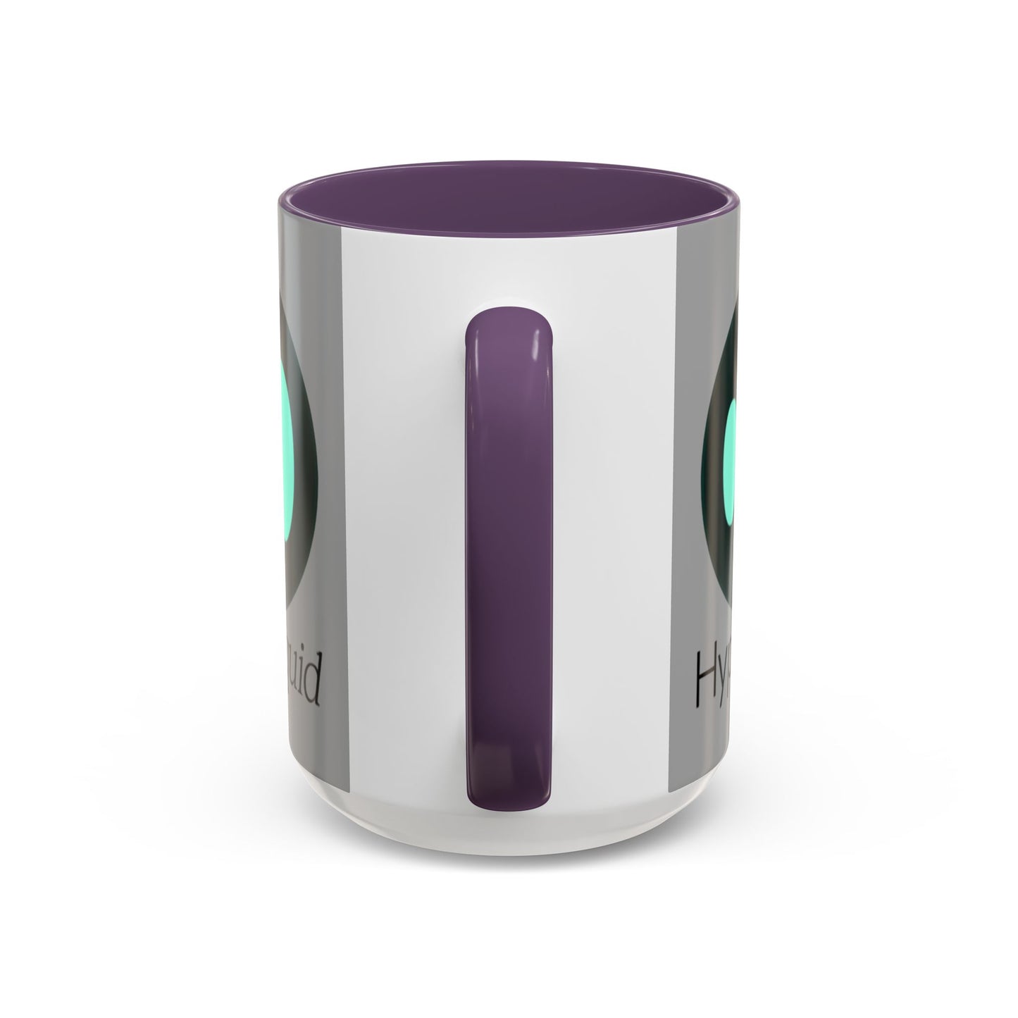 Hyperliquid Black font Grey Accent Mug by cypherpunkgear.com