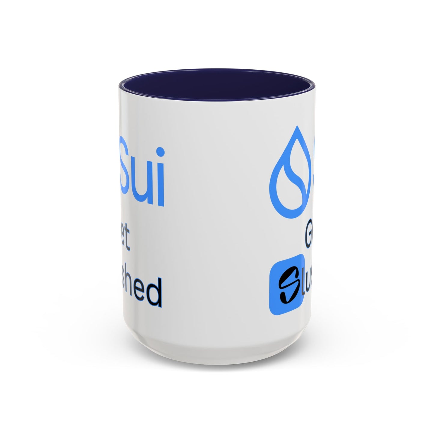 Sui: Get Slushed White Accent Mug by cypherpunkgear.com