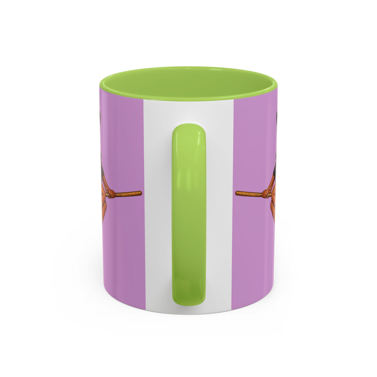 Velvet Vex Pink Accent Mug by CreepyCrafts.boo