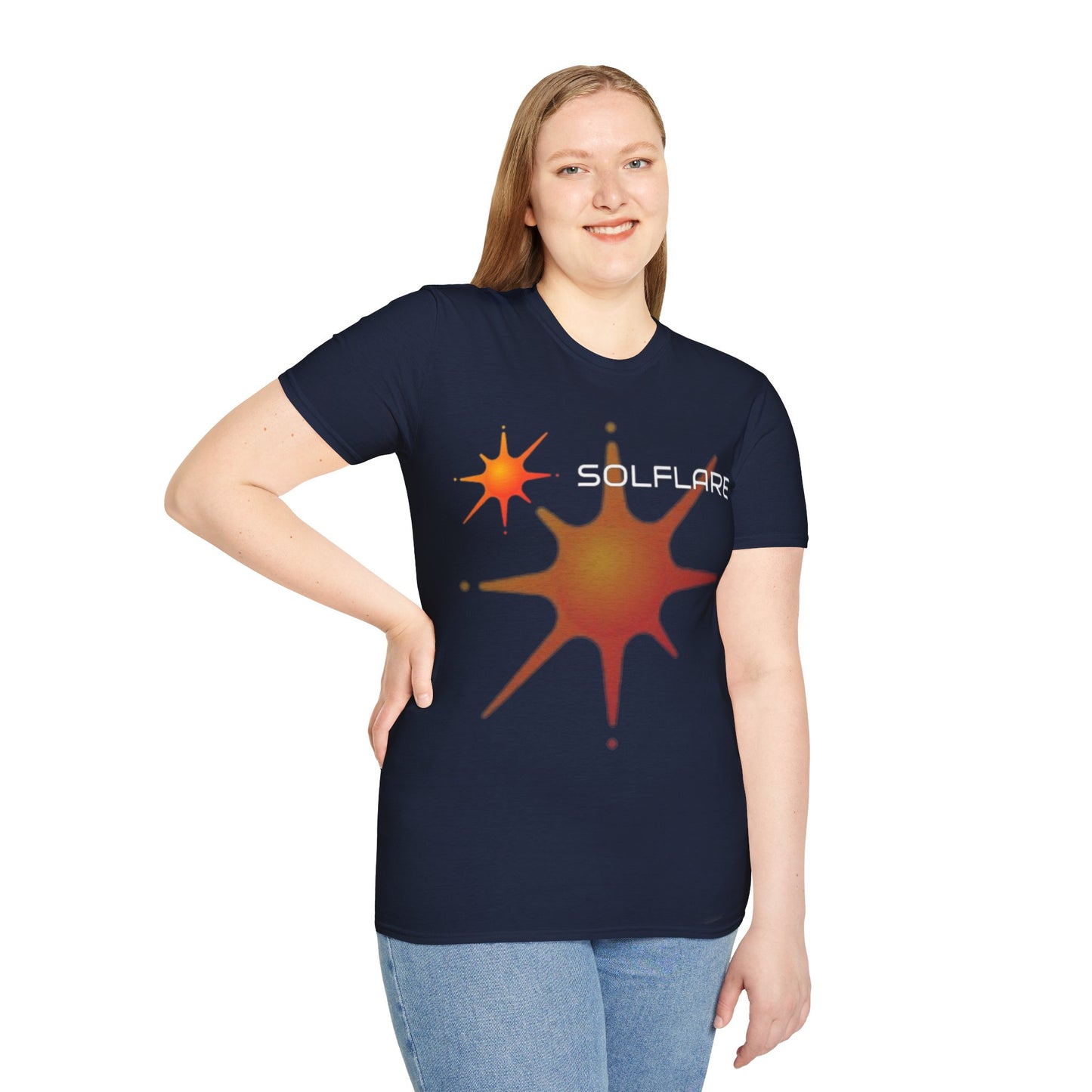 Solflare Dark colors Unisex T-Shirt by cypherpunkgear.com