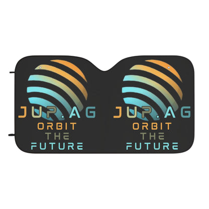 Jupiter the Future is Here Sun Shade by cypherpunkgear.com