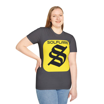 SolflareLogo Dark colors Unisex T-Shirt by cypherpunkgear.com