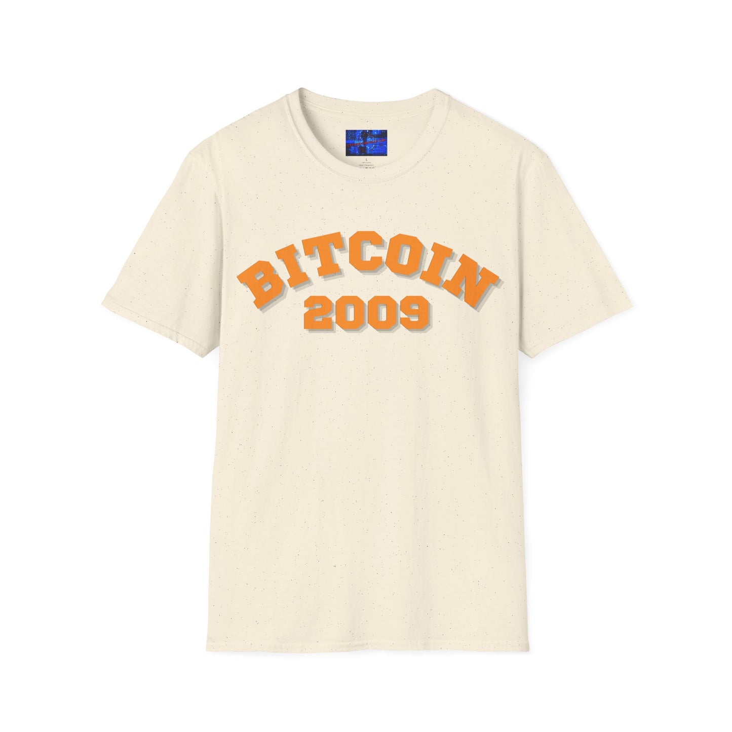Bitcoin 2009 Light colors Unisex T-Shirt by cypherpunkgear.com