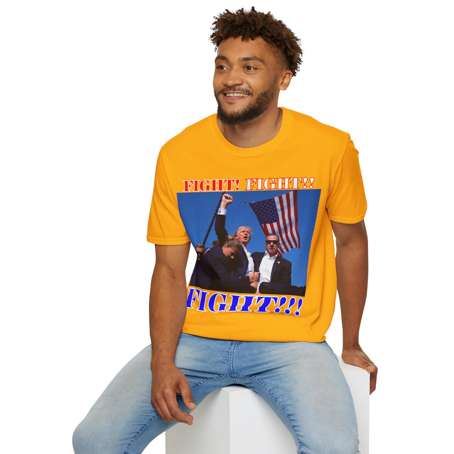 FIGHT! FIGHT!! FIGHT!!! LTcolors Unisex T-Shirt by cypherpunkgear