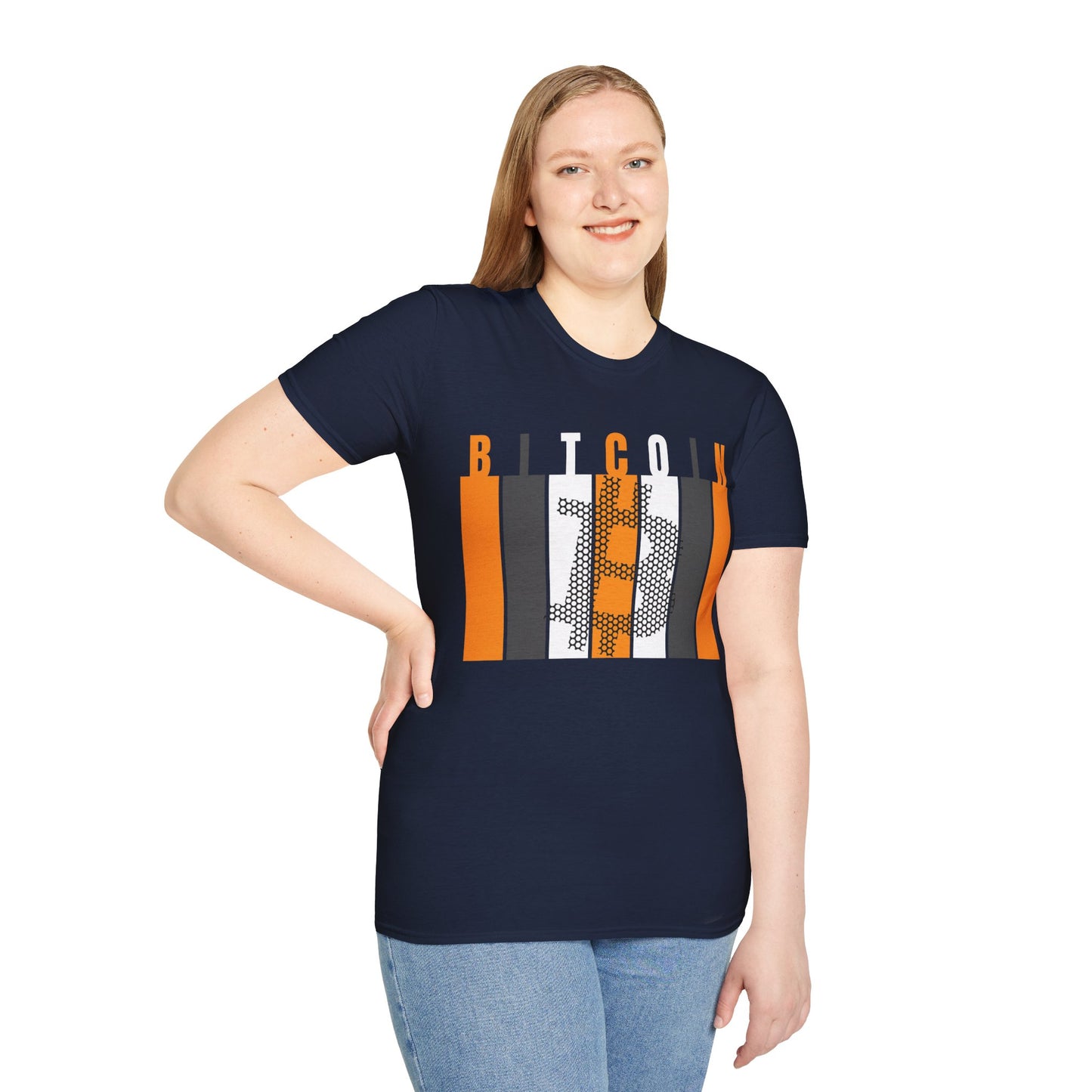 Bitcoin (BTC) Freedom DKcolors Unisex T-Shirt by cypherpunkgear.com