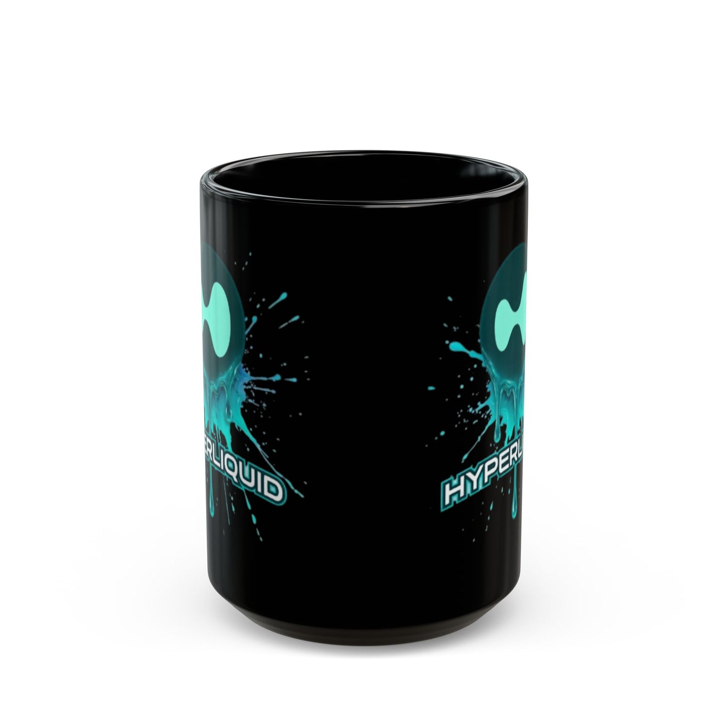 HYPE Drip Black Mug by cypherpunkgear.com