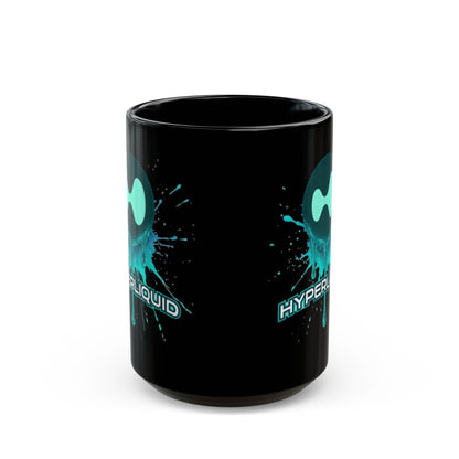 HYPE Drip Black Mug by cypherpunkgear.com