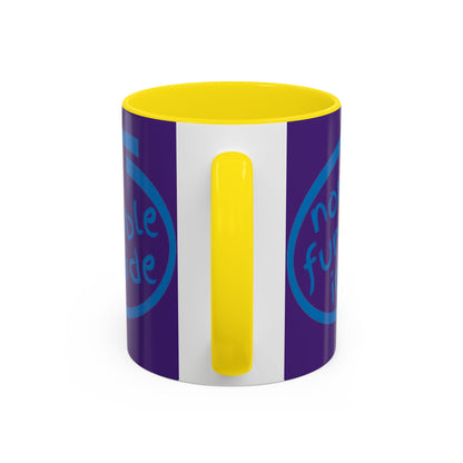 Non-Fungible Inside Purple Accent Mug by cypherpunkgear.com