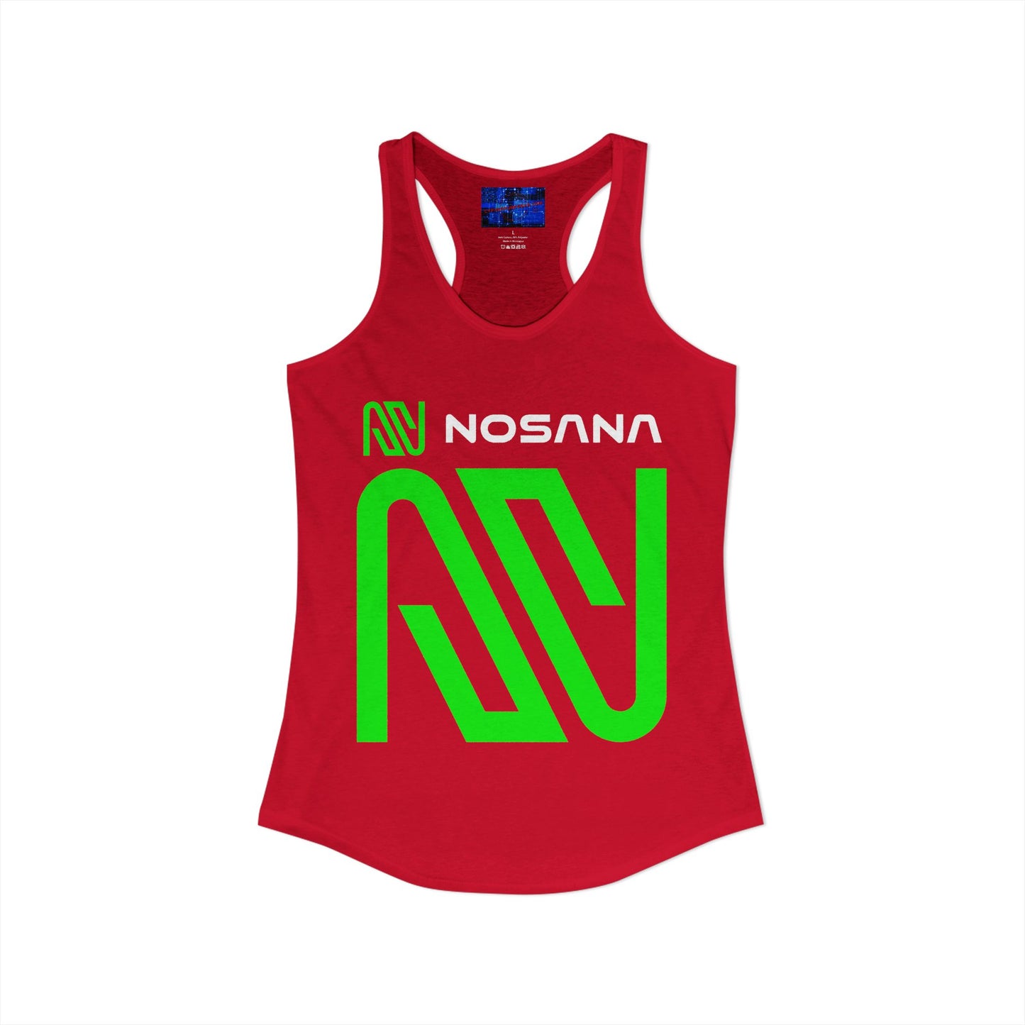Nosana (NOS) Women's Racerback Tank Top by cypherpunkgear.com