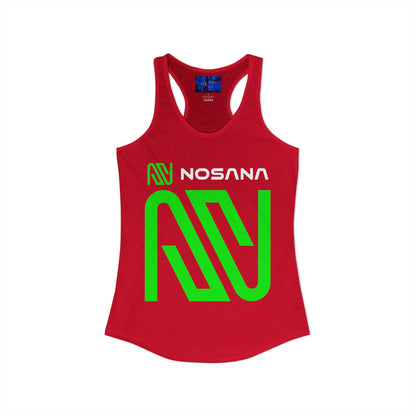 Nosana (NOS) Women's Racerback Tank Top by cypherpunkgear.com