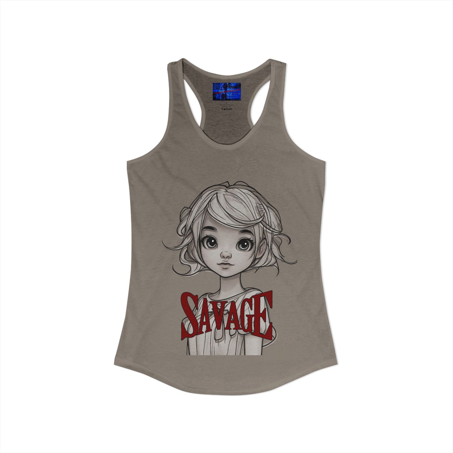 ¡Salvaje por cypherpunkgear! Camiseta sin mangas ideal con espalda cruzada para mujer