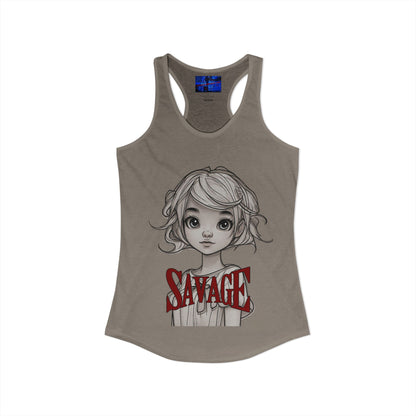 ¡Salvaje por cypherpunkgear! Camiseta sin mangas ideal con espalda cruzada para mujer