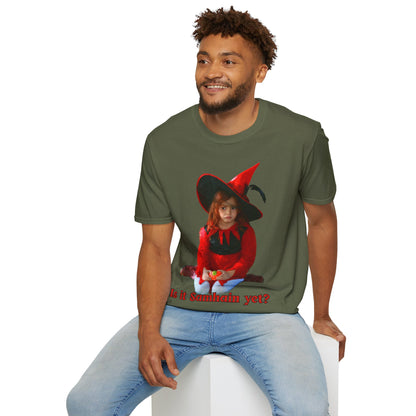 Is it Samhain yet? Dark colors Unisex T-Shirt by CreepyCrafts.boo