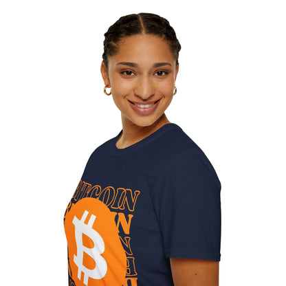 Bitcoin Bitcoin Bitcoin (BTC) Dark colors Unisex T-Shirt by cypherpunkgear.com