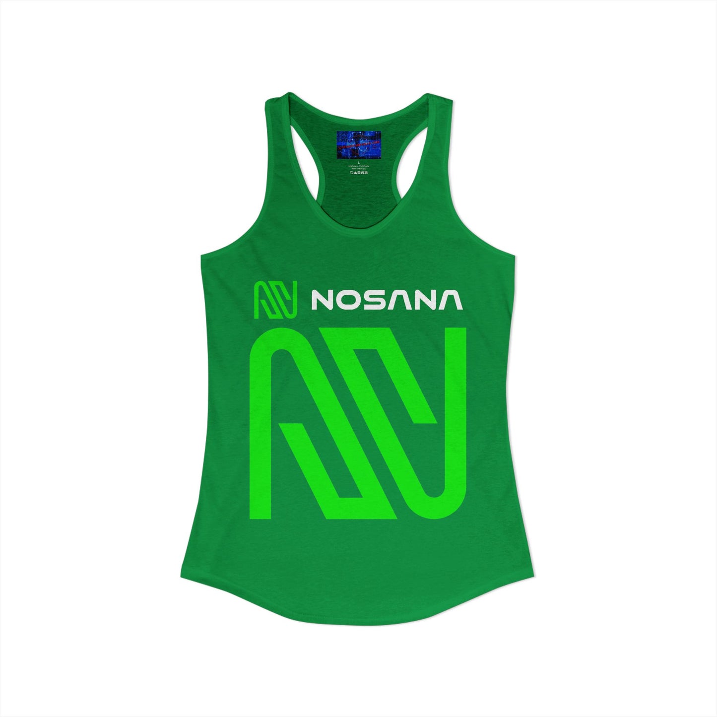 Nosana (NOS) Women's Racerback Tank Top by cypherpunkgear.com