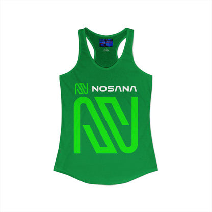 Nosana (NOS) Women's Racerback Tank Top by cypherpunkgear.com