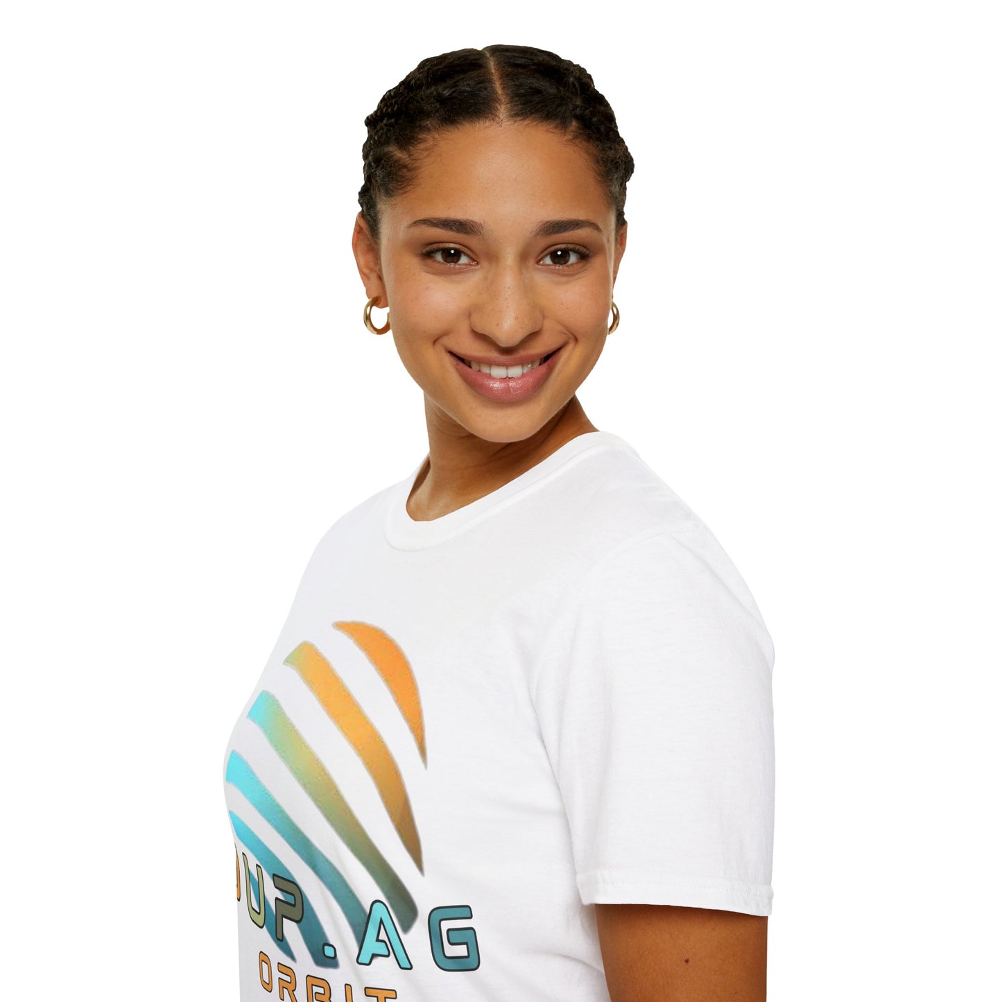 Jupiter (JUP) Orbit the Future Light colors Unisex T-Shirt by cypherpunkgear.com