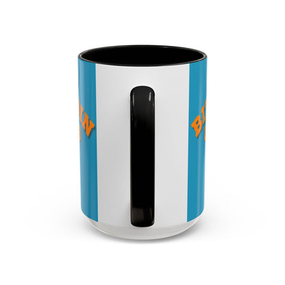 Bitcoin 2009 Turquoise Accent Mug by cypherpunkgear.com