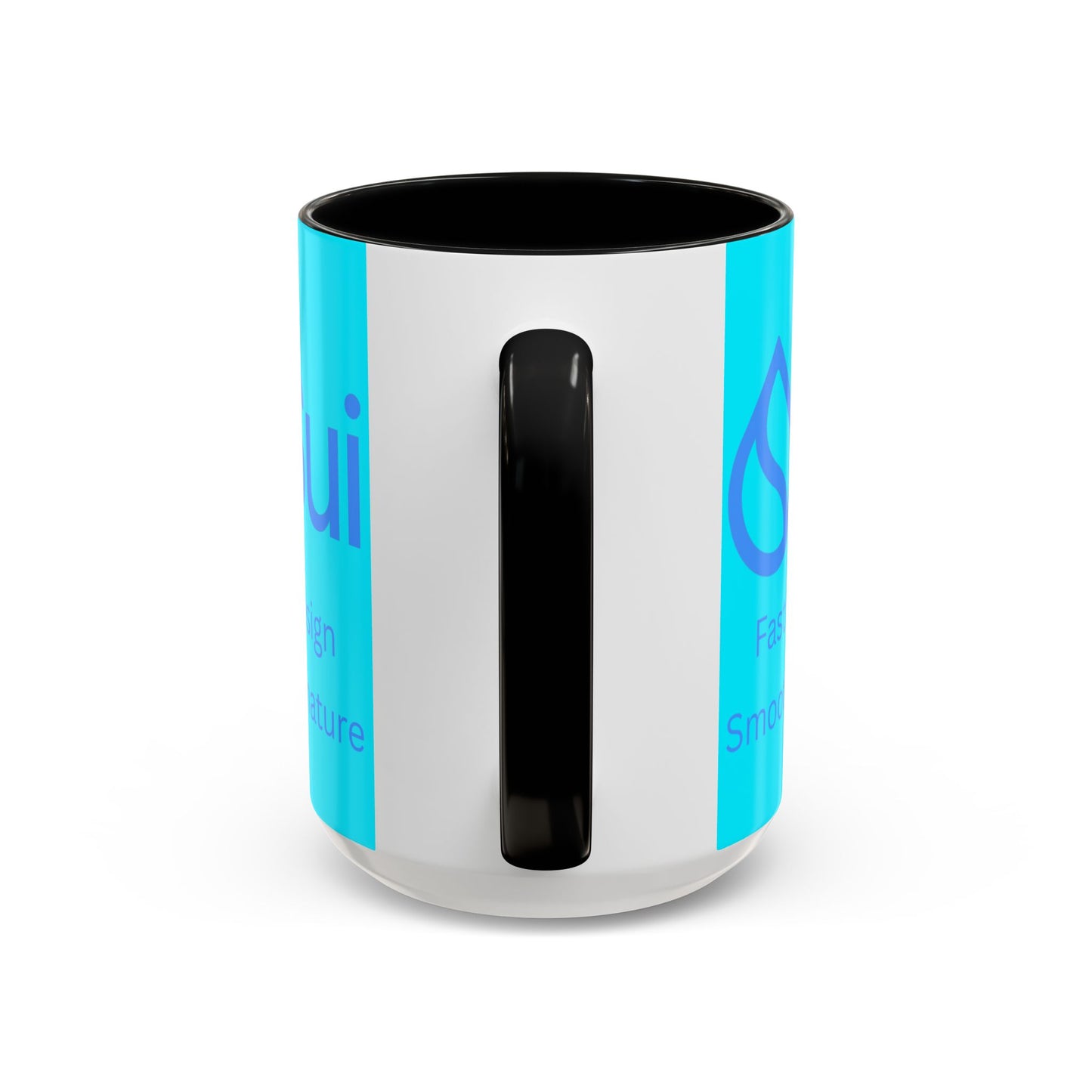 SUI Light Blue Accent Mug by cypherpunkgear.com