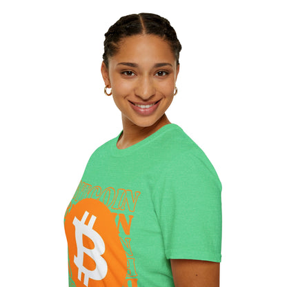 Bitcoin Bitcoin Bitcoin (BTC) Dark colors Unisex T-Shirt by cypherpunkgear.com