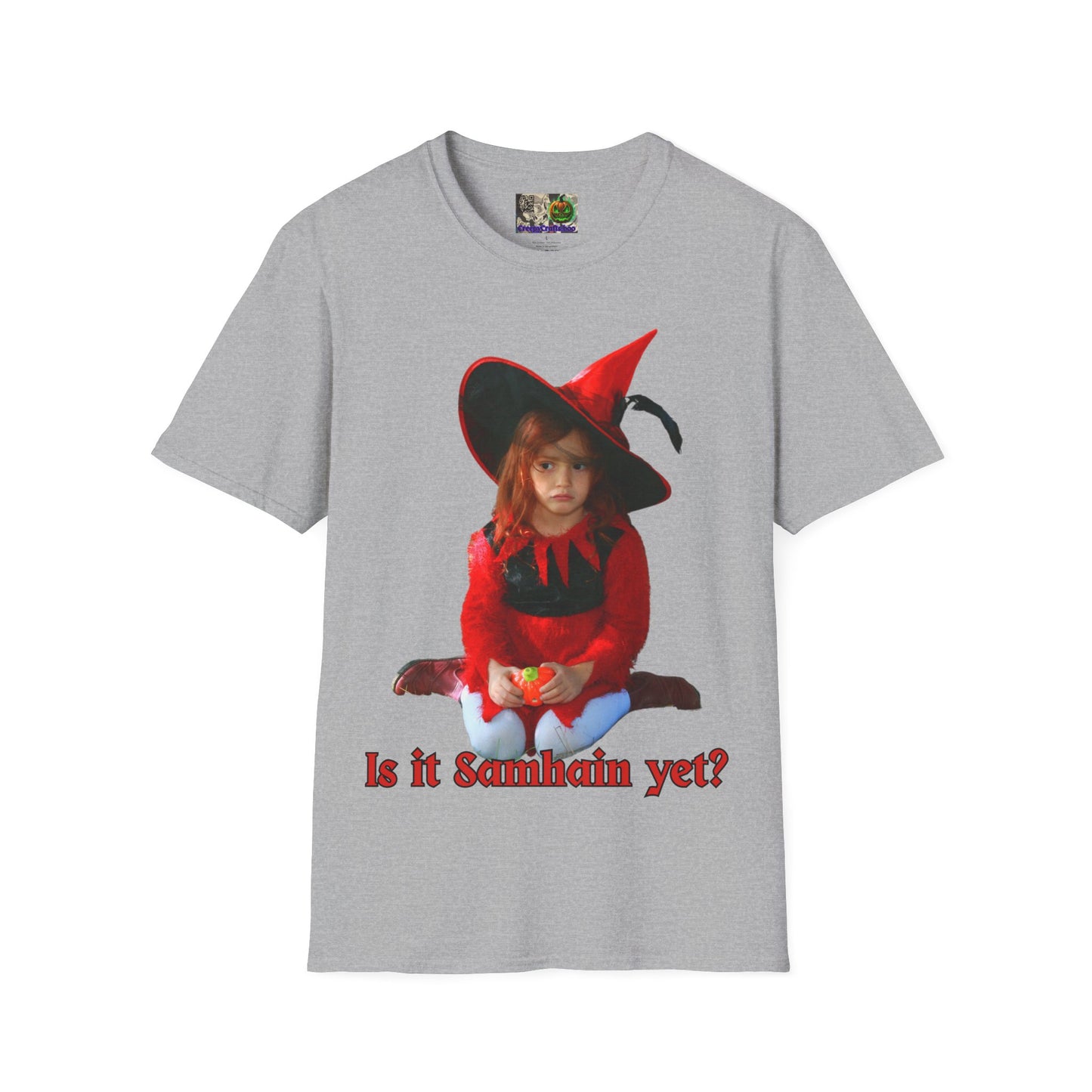 Is it Samhain yet? Light colors Unisex T-Shirt by CreepyCrafts.boo