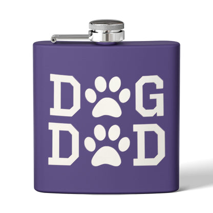 Dog Dad Stainless Steel Flask (8 colors)