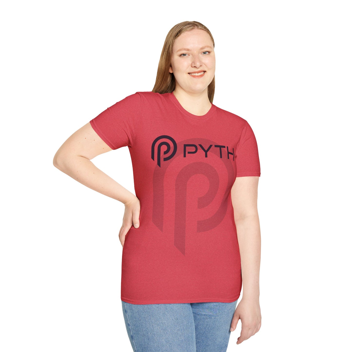 Pyth (PYTH) Light colors Unisex T-Shirt by cypherpunkgear.com