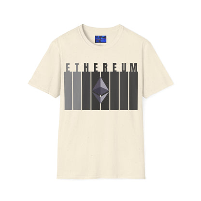 Ethereum (ETH) Light colors Unisex T-Shirt by cypherpunkgear.com