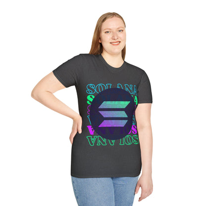 Solana, Solana, Solana (SOL) Dark colors Unisex T-Shirt by cypherpunkgear.com