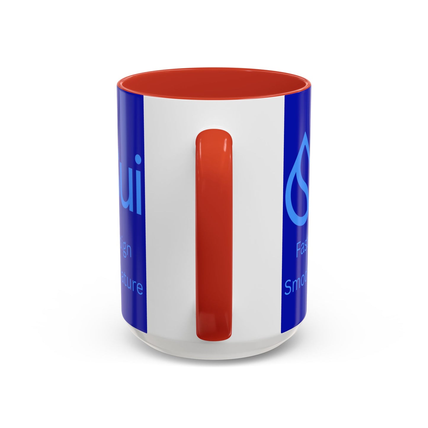 SUI Dark Blue Accent Mug by cypherpunkgear.com