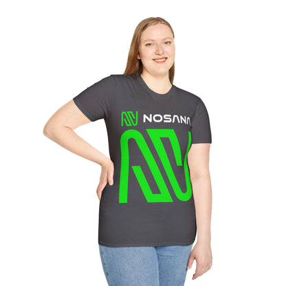 Nosana (NOS) Dark colors Unisex T-Shirt by cypherpunkgear.com