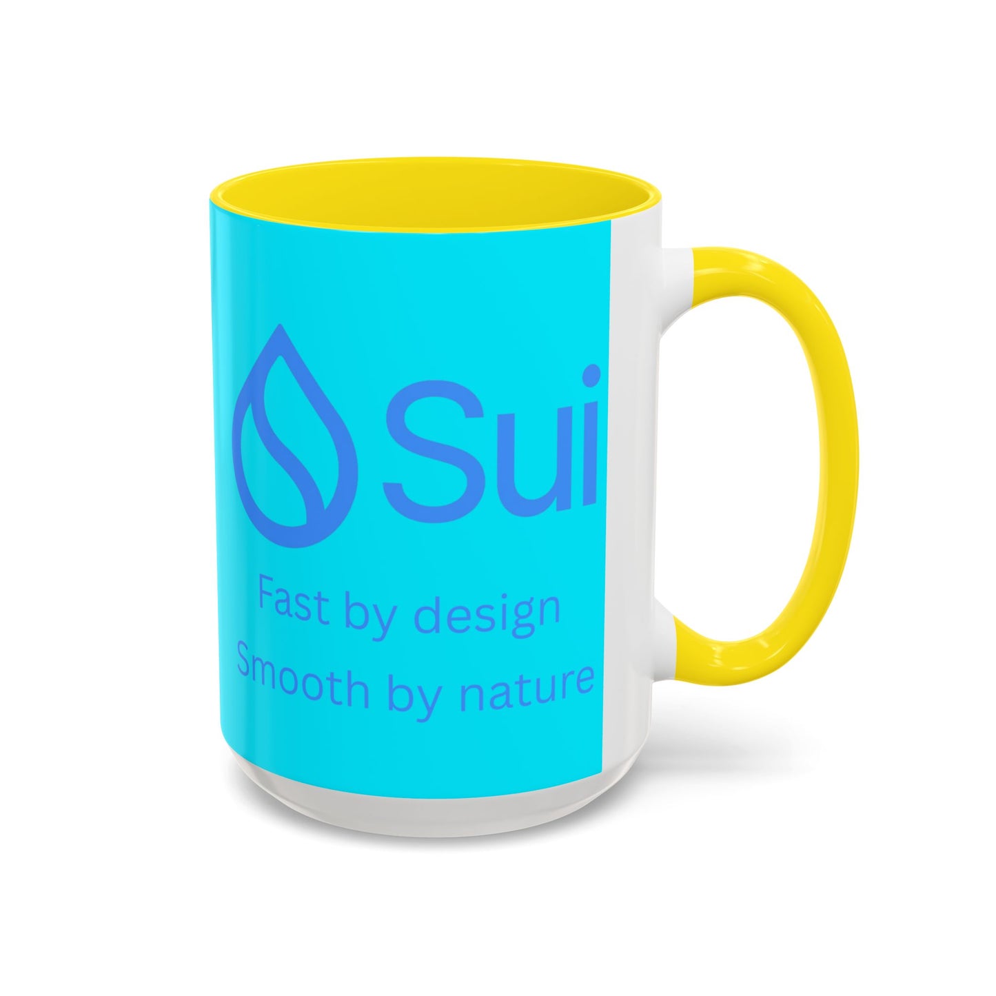 SUI Light Blue Accent Mug by cypherpunkgear.com
