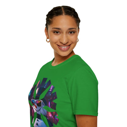 Snowpunk Dark colors Unisex T-Shirt by cypherpunkgear.com