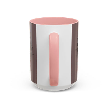 Caution, Savage Grey Accent Mug by cypherpunkgear.com